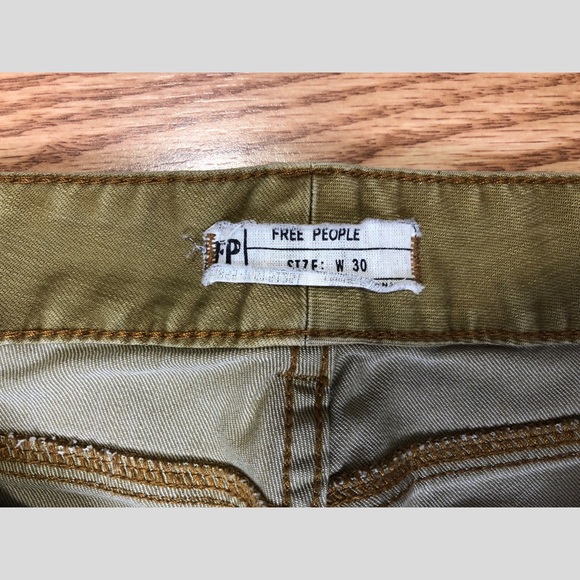 Free People Tan Jeans - Picture 2 of 3